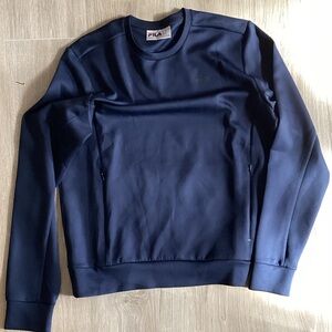 Fila Men's Deep Blue Crewneck Sweater